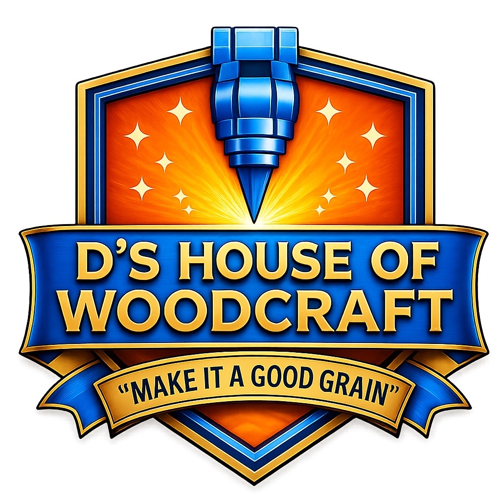 D's House of Woodcraft logo